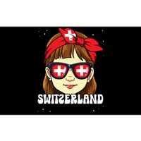 Swiss Girl Switzerland Bumper Sticker