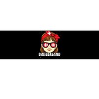 Swiss Girl Switzerland Bumper Sticker