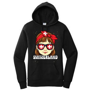 Swiss Girl Switzerland Women's Pullover Hoodie