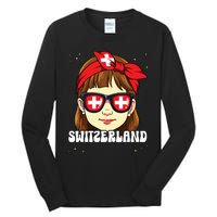 Swiss Girl Switzerland Tall Long Sleeve T-Shirt