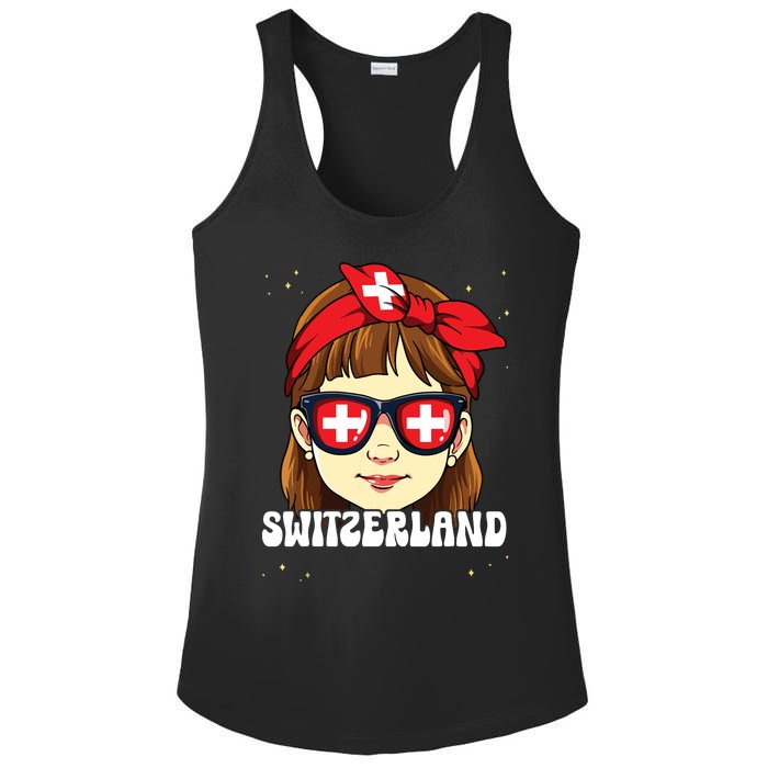 Swiss Girl Switzerland Ladies PosiCharge Competitor Racerback Tank