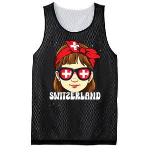 Swiss Girl Switzerland Mesh Reversible Basketball Jersey Tank