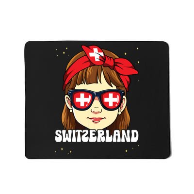 Swiss Girl Switzerland Mousepad