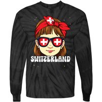 Swiss Girl Switzerland Tie-Dye Long Sleeve Shirt