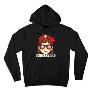 Swiss Girl Switzerland Tall Hoodie