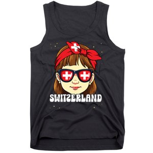 Swiss Girl Switzerland Tank Top