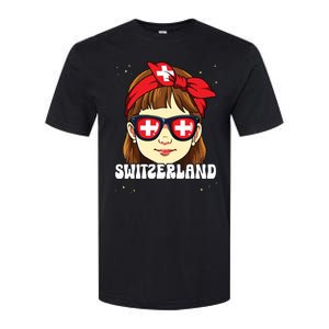 Swiss Girl Switzerland Softstyle CVC T-Shirt