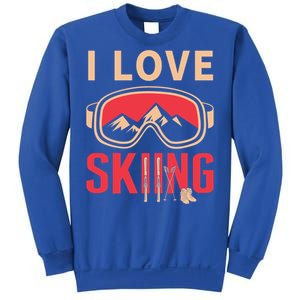 Ski Gift Skiing And Ski Lover Gift Sweatshirt