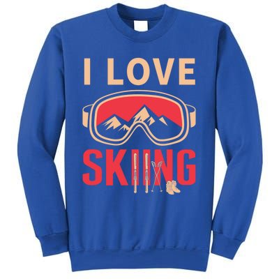 Ski Gift Skiing And Ski Lover Gift Sweatshirt