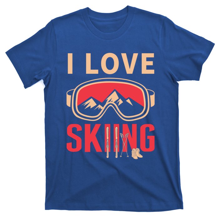 Ski Gift Skiing And Ski Lover Gift T-Shirt