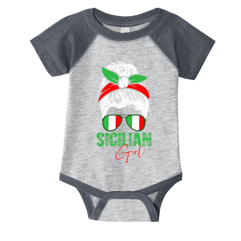 Sicilian Girl Sicily Infant Baby Jersey Bodysuit