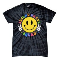 Second Grade Squad Back To School Retro 2nd Grade Teachers Tie-Dye T-Shirt