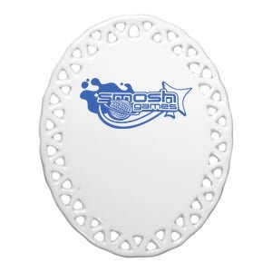 Smosh Games Ceramic Oval Ornament