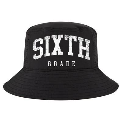 Sixth Grade Squad 6th Grade Team Retro First Day Of School Cool Comfort Performance Bucket Hat