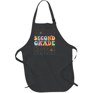 Second Grade Squad Student Teacher Gift Back To School Full-Length Apron With Pockets