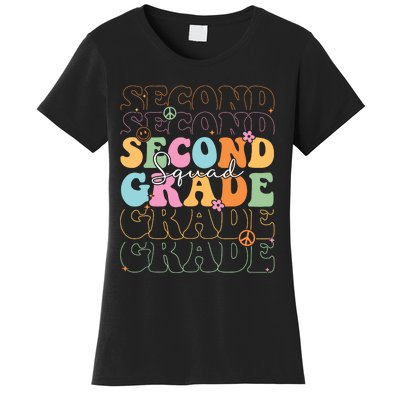 Second Grade Squad Student Teacher Gift Back To School Women's T-Shirt