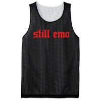 Soft Grunge Still Emo Mesh Reversible Basketball Jersey Tank