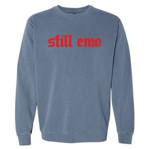 Soft Grunge Still Emo Garment-Dyed Sweatshirt