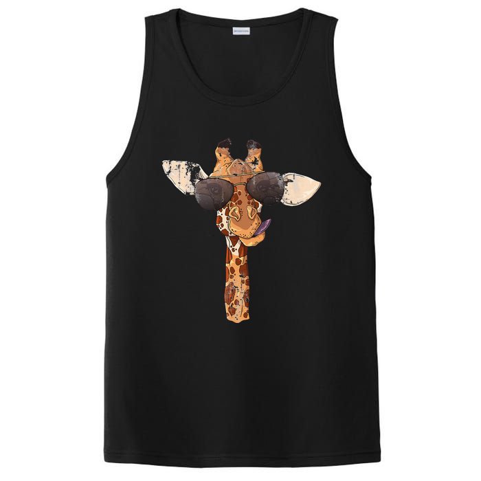 Sunglasses Giraffe PosiCharge Competitor Tank