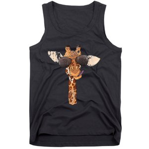 Sunglasses Giraffe Tank Top