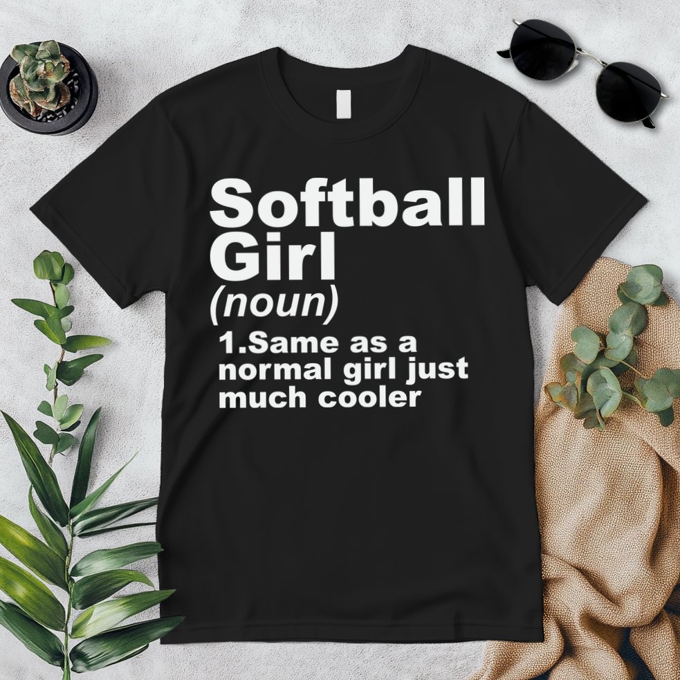 SOFTBALL GIRL Premium T-Shirt