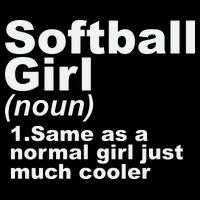SOFTBALL GIRL Premium T-Shirt