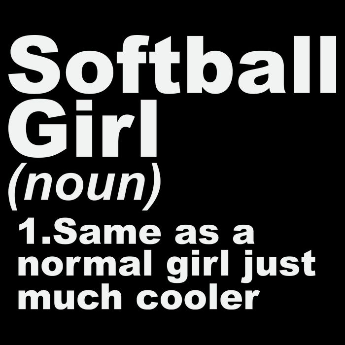 SOFTBALL GIRL Premium T-Shirt