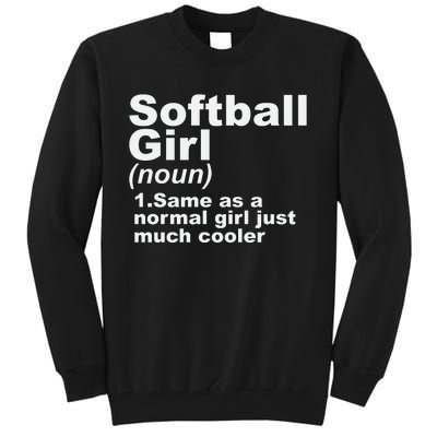 SOFTBALL GIRL Tall Sweatshirt