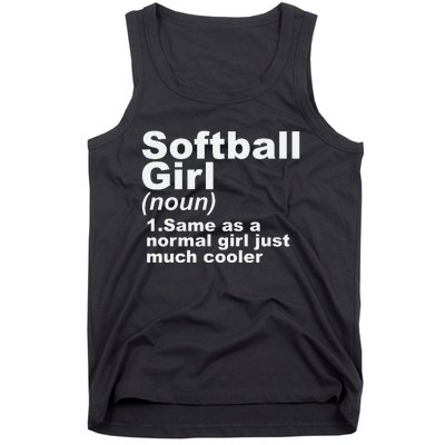 SOFTBALL GIRL Tank Top