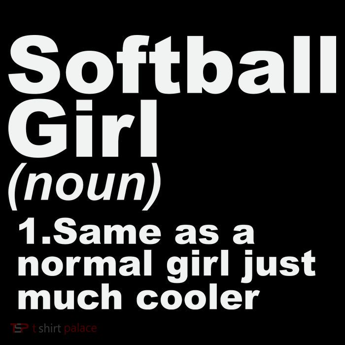 SOFTBALL GIRL Women's V-Neck T-Shirt