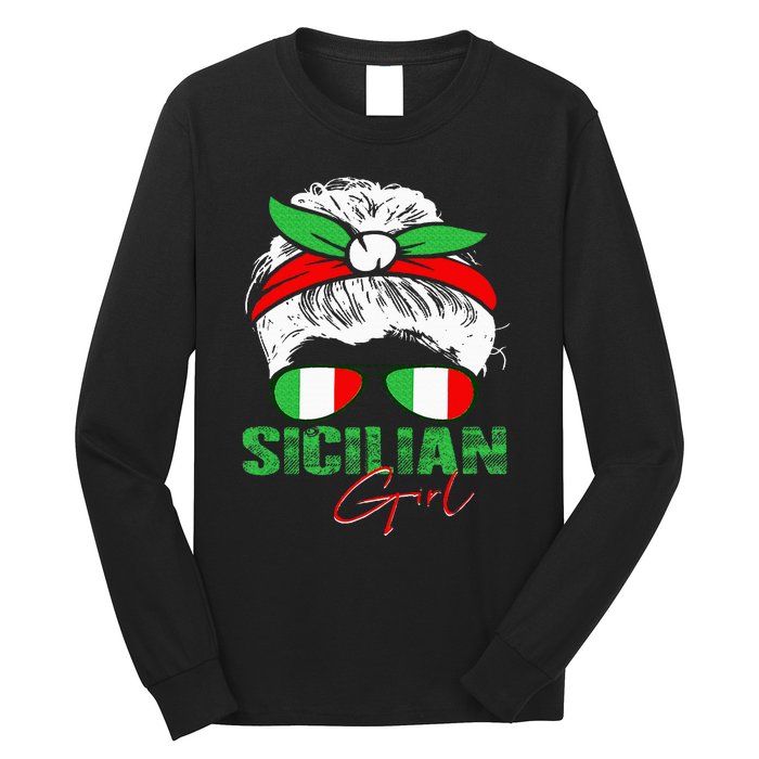 Sicilian Girl Sicily Long Sleeve Shirt