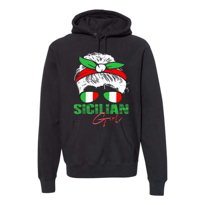 Sicilian Girl Sicily Premium Hoodie