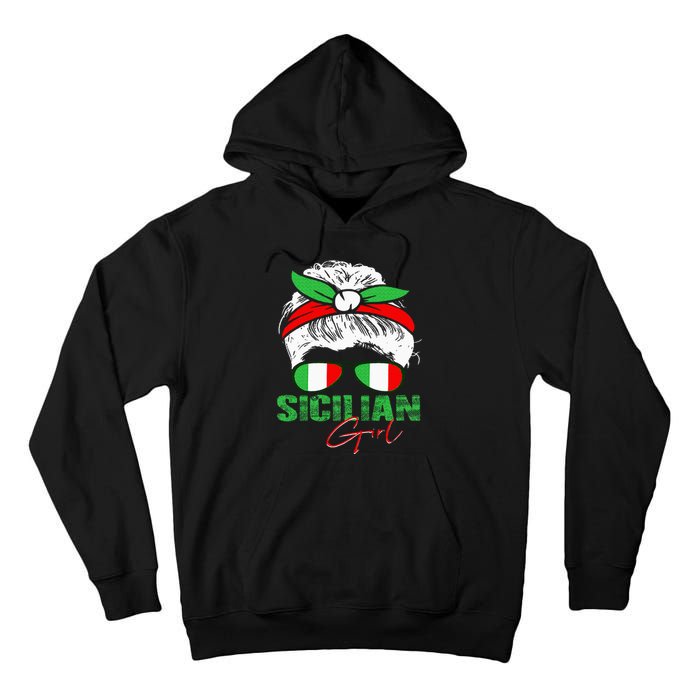 Sicilian Girl Sicily Tall Hoodie