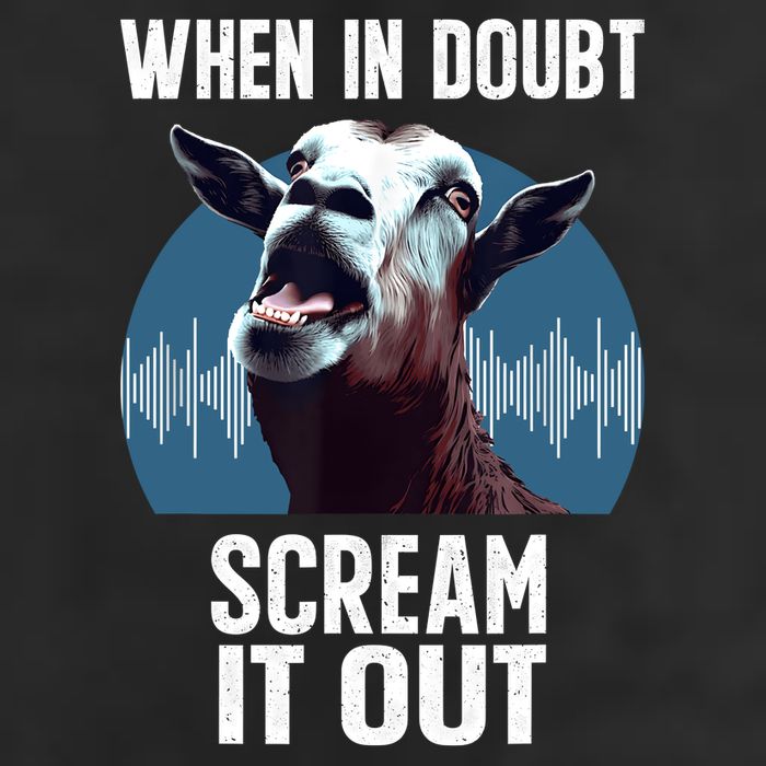 Screaming Goat Scream It Out Meme Face Goat Owner Farmer Hat