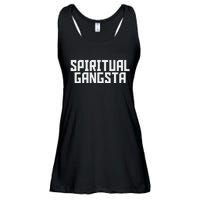 Spiritual Gangsta Spiritual Meditation Yoga Lover Ladies Essential Flowy Tank