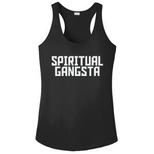 Spiritual Gangsta Spiritual Meditation Yoga Lover Ladies PosiCharge Competitor Racerback Tank