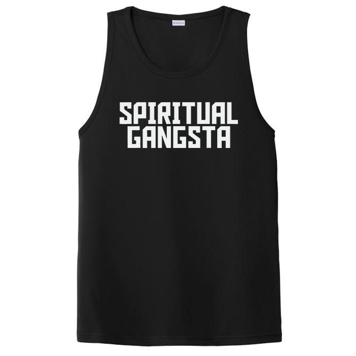 Spiritual Gangsta Spiritual Meditation Yoga Lover PosiCharge Competitor Tank