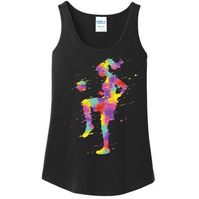 Soccer Girl Ladies Essential Tank