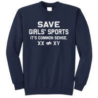 Save G.I.R.L.S Sports Its Common Sense Xx Different To Xy Tall Sweatshirt