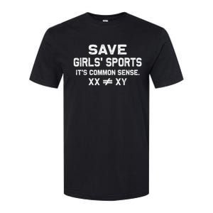 Save G.I.R.L.S Sports Its Common Sense Xx Different To Xy Softstyle CVC T-Shirt