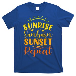 Summer Gift Sunrise Sunburn Sunset Repeat Gift T-Shirt