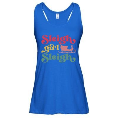 sleigh girl sleigh christmas  Ladies Essential Flowy Tank