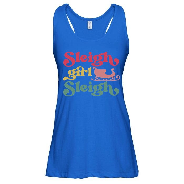 sleigh girl sleigh christmas  Ladies Essential Flowy Tank