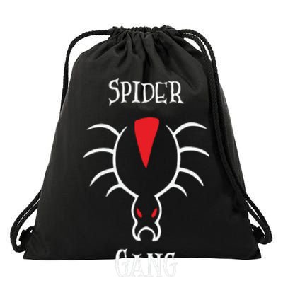 Spider Gang Drawstring Bag