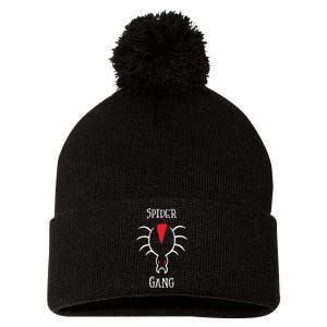 Spider Gang Pom Pom 12in Knit Beanie