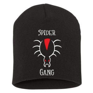 Spider Gang Short Acrylic Beanie