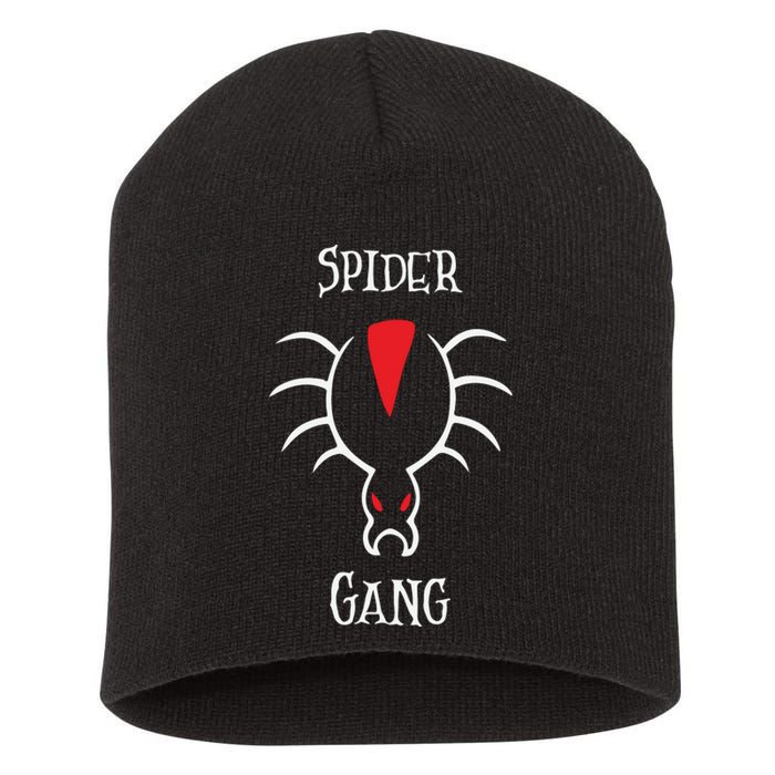 Spider Gang Short Acrylic Beanie