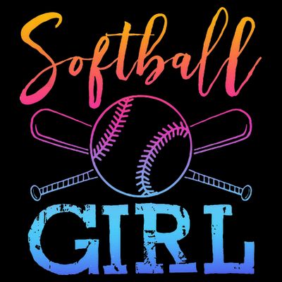 Softball Girls Softball Player Softball Girl T-Shirt