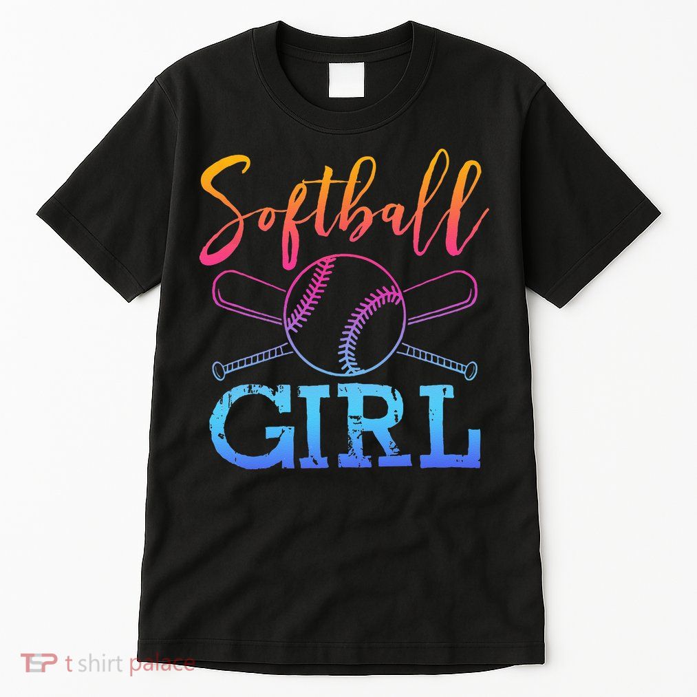Softball Girls Softball Player Softball Girl Tall T-Shirt