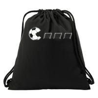 Soccer Goals Drawstring Bag